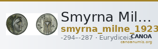 Smyrna Milne 1923 Period II A — CANOA