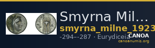 Smyrna Milne 1923 Period II A — CANOA