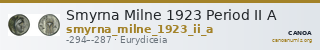 Smyrna Milne 1923 Period II A — CANOA