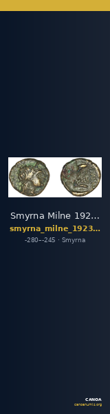 Smyrna Milne 1923 Period III B — CANOA
