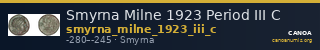 Smyrna Milne 1923 Period III C — CANOA