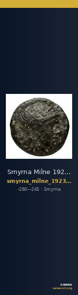 Smyrna Milne 1923 Period III D — CANOA