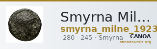Smyrna Milne 1923 Period III D — CANOA