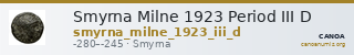 Smyrna Milne 1923 Period III D — CANOA