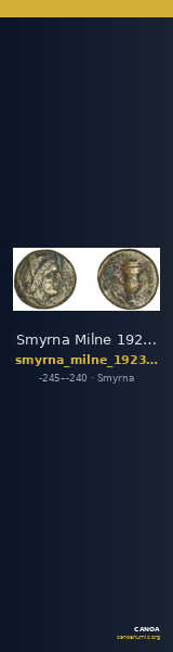 Smyrna Milne 1923 Period IV H — CANOA