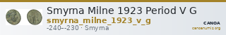 Smyrna Milne 1923 Period V G — CANOA