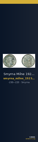 Smyrna Milne 1923 Period VI B — CANOA