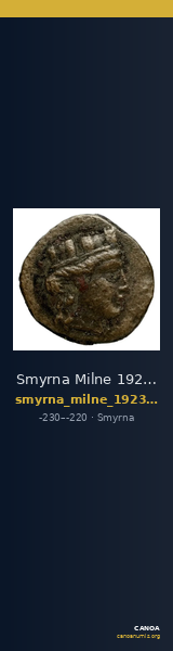 Smyrna Milne 1923 Period VI F — CANOA