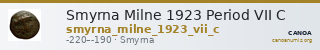 Smyrna Milne 1923 Period VII C — CANOA