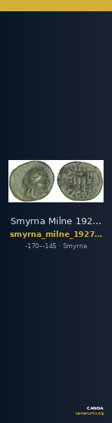 Smyrna Milne 1927 Period IX B — CANOA
