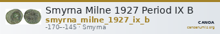 Smyrna Milne 1927 Period IX B — CANOA