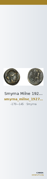 Smyrna Milne 1927 Period IX J — CANOA