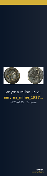 Smyrna Milne 1927 Period IX J — CANOA