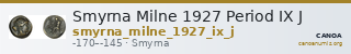 Smyrna Milne 1927 Period IX J — CANOA