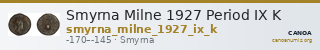 Smyrna Milne 1927 Period IX K — CANOA