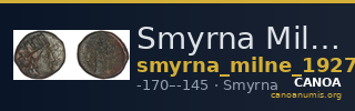 Smyrna Milne 1927 Period IX M — CANOA