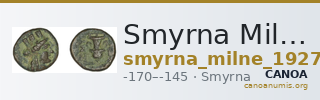 Smyrna Milne 1927 Period IX N — CANOA