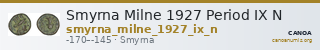 Smyrna Milne 1927 Period IX N — CANOA