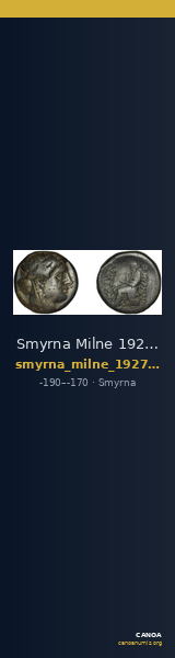 Smyrna Milne 1927 Period VIII J — CANOA