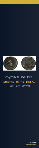 Smyrna Milne 1927 Period VIII K — CANOA
