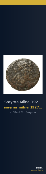 Smyrna Milne 1927 Period VIII L — CANOA