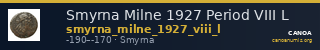 Smyrna Milne 1927 Period VIII L — CANOA