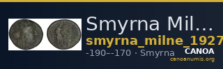 Smyrna Milne 1927 Period VIII M — CANOA