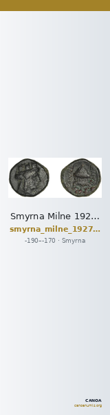 Smyrna Milne 1927 Period VIII N — CANOA