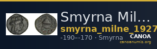 Smyrna Milne 1927 Period VIII N — CANOA