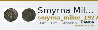 Smyrna Milne 1927 Period X M — CANOA