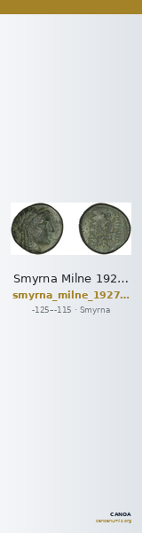 Smyrna Milne 1927 Period XI J — CANOA