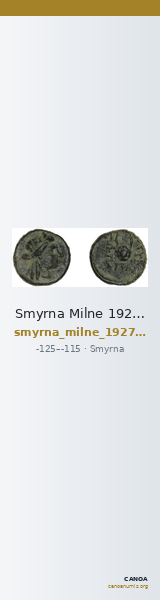 Smyrna Milne 1927 Period XI K — CANOA