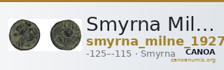 Smyrna Milne 1927 Period XI K — CANOA