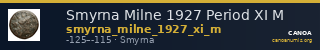 Smyrna Milne 1927 Period XI M — CANOA