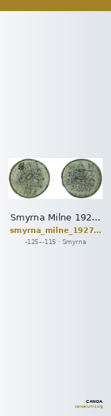 Smyrna Milne 1927 Period XI N — CANOA