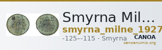 Smyrna Milne 1927 Period XI N — CANOA