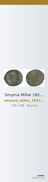 Smyrna Milne 1927 Period XII B — CANOA