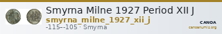 Smyrna Milne 1927 Period XII J — CANOA