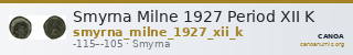 Smyrna Milne 1927 Period XII K — CANOA