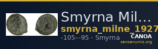 Smyrna Milne 1927 Period XIII K — CANOA