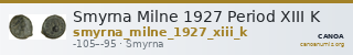 Smyrna Milne 1927 Period XIII K — CANOA