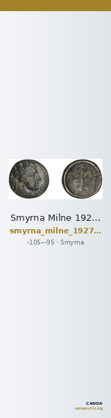 Smyrna Milne 1927 Period XIII M — CANOA