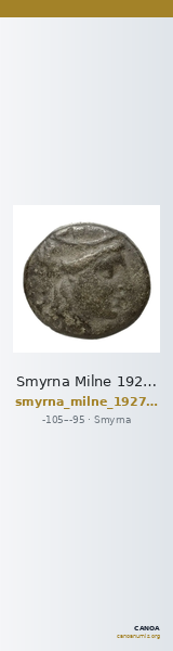 Smyrna Milne 1927 Period XIII N — CANOA