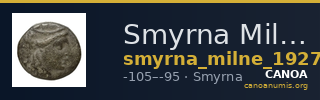 Smyrna Milne 1927 Period XIII N — CANOA