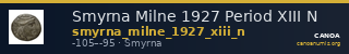 Smyrna Milne 1927 Period XIII N — CANOA