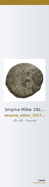 Smyrna Milne 1927 Period XIV L — CANOA