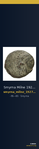 Smyrna Milne 1927 Period XIV L — CANOA