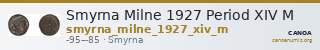 Smyrna Milne 1927 Period XIV M — CANOA