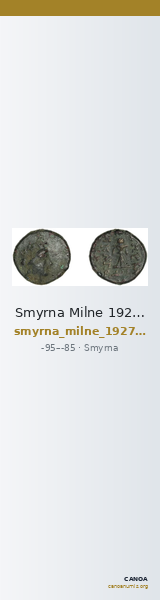 Smyrna Milne 1927 Period XIV N — CANOA