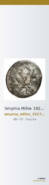 Smyrna Milne 1927 Period XV M — CANOA